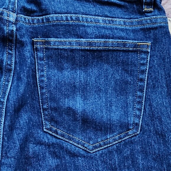 Michael Kors Dark Wash Izzy Skinny Jeans Size 6 Petite - Picture 16 of 16